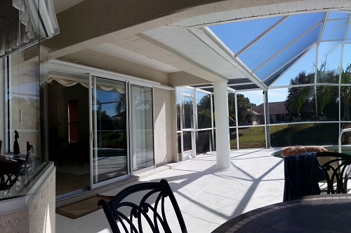 Left Side View of the Pool