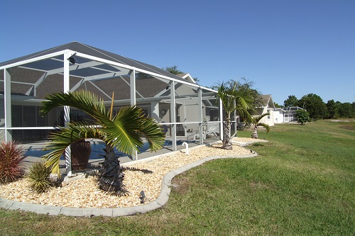 Rear Pool Cage